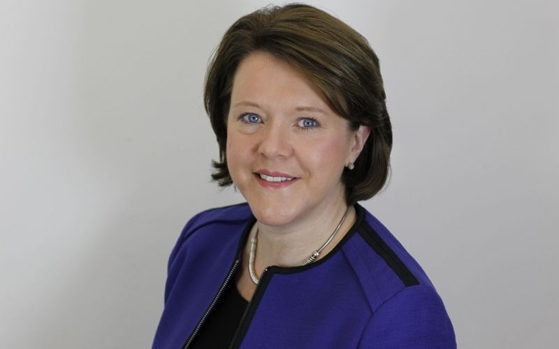Head and shoulders of Maria Miller
