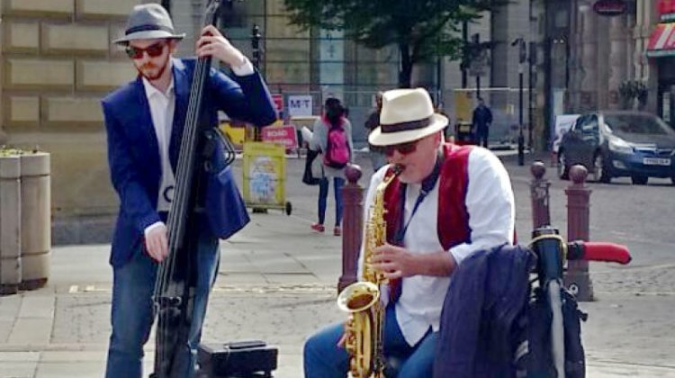 Disabled musician ‘faces discrimination and abuse from other buskers’