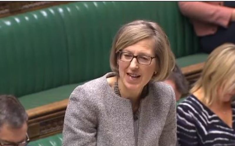 Sarah Newton speaking in the House of Commons