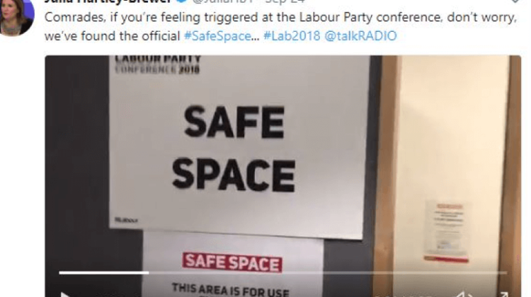 Labour conference: Right-wing journalist faces ban call after ‘safe space’ video